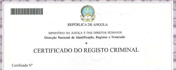 Criminal record in Portuguese